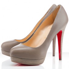 Christian Louboutin Bianca Plateauschuhe, 160 mm, Taupe Christian Louboutin Bianca Plateauschuhe, 160 mm, Taupe