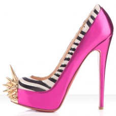 Christian Louboutin Asteroid 140mm Plateauschuhe Pink