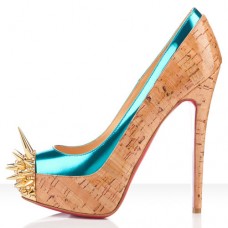 Christian Louboutin Asteroid 140mm Plattformen Karibik