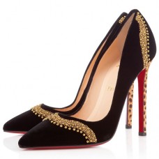 Christian Louboutin Bengali 120mm Plateauschuhe Schwarz