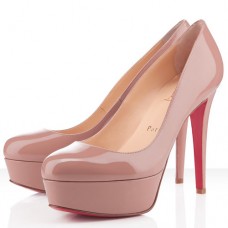 Christian Louboutin Bianca 120mm Plateauschuhe, Nude