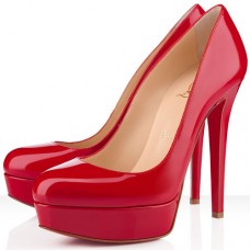 Christian Louboutin Bianca Plateauschuhe, 140 mm, Rot Christian Louboutin Bianca Plateauschuhe, 140 mm, Rot