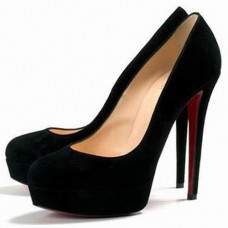 Christian Louboutin Bianca 120mm Plateauschuhe Schwarz