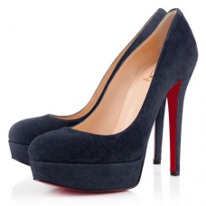 Christian Louboutin Bianca Plateauschuhe, 120 mm, Marineblau Christian Louboutin Bianca Plateauschuhe, 120 mm, Marineblau