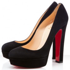 Christian Louboutin Bianca 140mm Plateauschuhe Schwarz Christian Louboutin Bianca 140mm Plateauschuhe Schwarz