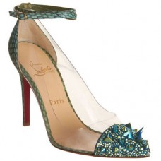 Christian Louboutin Pivichic 120mm Pumps Grün Christian Louboutin Pivichic 120mm Pumps Grün