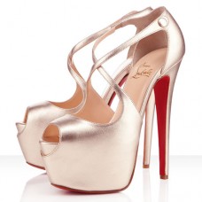 Christian Louboutin Exagona 160mm Sandalen Platin