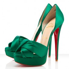 Christian Louboutin Volpi 140mm Sandalen Emeraude Christian Louboutin Volpi 140mm Sandalen Emeraude