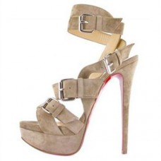 Christian Louboutin Toutenkaboucle 140mm Sandalen Nude Christian Louboutin Toutenkaboucle 140mm Sandalen Nude