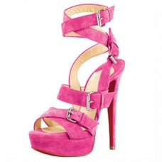 Christian Louboutin Toutenkaboucle 140mm Sandalen Rose Matador Christian Louboutin Toutenkaboucle 140mm Sandalen Rose Matador