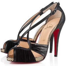 Christian Louboutin Divinoche 120mm Sandalen Schwarz