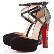 Christian Louboutin La Favorita 140mm Sandalen Grün Christian Louboutin La Favorita 140mm Sandalen Grün