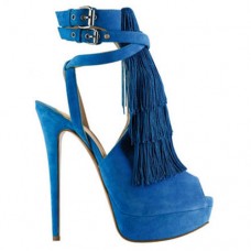 Christian Louboutin Change Of The Guard 140mm Sandalen Blau Christian Louboutin Change Of The Guard 140mm Sandalen Blau