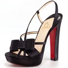 Christian Louboutin Disconoeud 140mm Sandalen Schwarz