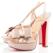Christian Louboutin Disconoeud 140mm Sandalen Rosa