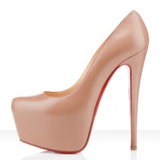 Christian Louboutin Daffodile Plateauschuhe, 160 mm, Beige Christian Louboutin Daffodile Plateauschuhe, 160 mm, Beige