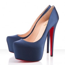 Christian Louboutin Daffodile Plateauschuhe, 160 mm, Blau Christian Louboutin Daffodile Plateauschuhe, 160 mm, Blau