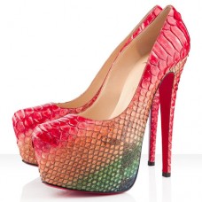 Christian Louboutin Daffodile Plateauschuhe, 160 mm, mehrfarbig Christian Louboutin Daffodile Plateauschuhe, 160 mm, mehrfarbig