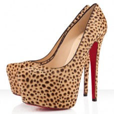 Christian Louboutin Daffodile Plateauschuhe, 160 mm, Leopardenmuster Christian Louboutin Daffodile Plateauschuhe, 160 mm, Leopardenmuster
