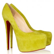 Christian Louboutin Daffodile 160mm Plateauschuhe Canari Christian Louboutin Daffodile 160mm Plateauschuhe Canari