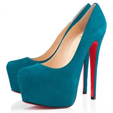 Christian Louboutin Daffodile Plateauschuhe, 160 mm, Farbe: Peacock Christian Louboutin Daffodile Plateauschuhe, 160 mm, Farbe: Peacock