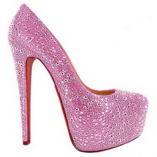 Christian Louboutin Daffodile Plateauschuhe, 160 mm, Rosa Christian Louboutin Daffodile Plateauschuhe, 160 mm, Rosa
