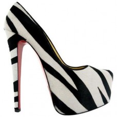 Christian Louboutin Daffodile Plateauschuhe, 160 mm, Zebra Christian Louboutin Daffodile Plateauschuhe, 160 mm, Zebra