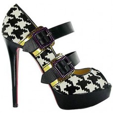 Christian Louboutin Bikiki 140mm Mary Jane Pumps Schwarz Christian Louboutin Bikiki 140mm Mary Jane Pumps Schwarz