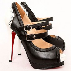 Christian Louboutin Luly 140mm Mary Jane Pumps Schwarz Christian Louboutin Luly 140mm Mary Jane Pumps Schwarz