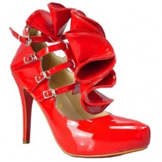 Christian Louboutin Dillian 120mm Mary Jane Pumps Rot Christian Louboutin Dillian 120mm Mary Jane Pumps Rot