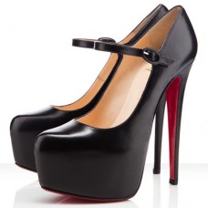 Christian Louboutin Lady Daf 160mm Mary Jane Pumps Schwarz Christian Louboutin Lady Daf 160mm Mary Jane Pumps Schwarz