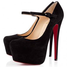 Christian Louboutin Lady Daf 160mm Mary Jane Pumps Schwarz Christian Louboutin Lady Daf 160mm Mary Jane Pumps Schwarz