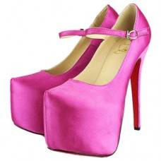 Christian Louboutin Lady Daf 160mm Mary Jane Pumps Rosa Christian Louboutin Lady Daf 160mm Mary Jane Pumps Rosa