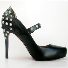 Christian Louboutin Mad 120mm Mary Jane Pumps Schwarz Christian Louboutin Mad 120mm Mary Jane Pumps Schwarz