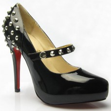Christian Louboutin Mad 120mm Mary Jane Pumps Schwarz Christian Louboutin Mad 120mm Mary Jane Pumps Schwarz