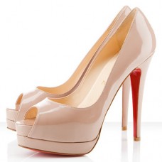Christian Louboutin Altadama 140 mm Peep-Toe-Pumps nackt Christian Louboutin Altadama 140 mm Peep-Toe-Pumps nackt