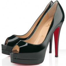 Christian Louboutin Altadama 140mm Peep-Toe-Pumps Grün Christian Louboutin Altadama 140mm Peep-Toe-Pumps Grün