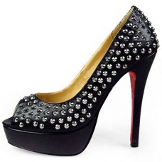 Christian Louboutin Arielle 120mm Peep-Toe-Pumps Schwarz Christian Louboutin Arielle 120mm Peep-Toe-Pumps Schwarz