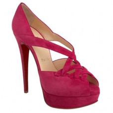 Christian Louboutin Lady Corset 140mm Peep Toe Pumps Rose Matador Christian Louboutin Lady Corset 140mm Peep Toe Pumps Rose Matador
