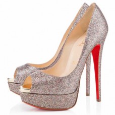 Christian Louboutin Lady 140mm Peep Toe Pumps, mehrfarbig Christian Louboutin Lady 140mm Peep Toe Pumps, mehrfarbig