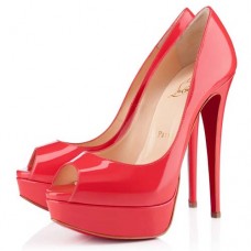 Christian Louboutin Lady 140mm Peep Toe Pumps Rose Paris Christian Louboutin Lady 140mm Peep Toe Pumps Rose Paris