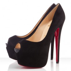 Christian Louboutin Highness 160mm Peep-Toe-Pumps Schwarz Christian Louboutin Highness 160mm Peep-Toe-Pumps Schwarz