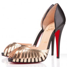 Christian Louboutin Corpus 120mm Peep-Toe-Pumps Schwarz Christian Louboutin Corpus 120mm Peep-Toe-Pumps Schwarz