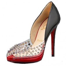 Christian Louboutin Engin 120mm Peep-Toe-Pumps Schwarz Christian Louboutin Engin 120mm Peep-Toe-Pumps Schwarz