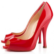 Christian Louboutin Maryl 120mm Peep-Toe-Pumps Rot Christian Louboutin Maryl 120mm Peep-Toe-Pumps Rot