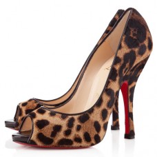 Christian Louboutin Maryl 120mm Peeptoe Pumps Leopard Christian Louboutin Maryl 120mm Peeptoe Pumps Leopard