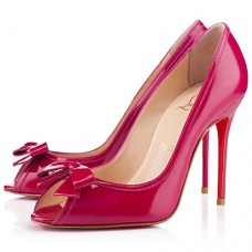 Christian Louboutin Milady 100mm Peep-Toe-Pumps Rosa