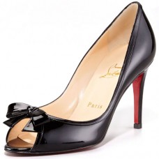 Christian Louboutin Milady 80mm Peep-Toe-Pumps Schwarz Christian Louboutin Milady 80mm Peep-Toe-Pumps Schwarz