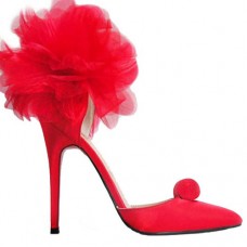 Christian Louboutin Eugenie 120 mm Special Occasion Rot Christian Louboutin Eugenie 120 mm Special Occasion Rot