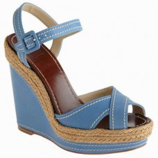 Christian Louboutin Almeria 120mm Wedges Blau Christian Louboutin Almeria 120mm Wedges Blau